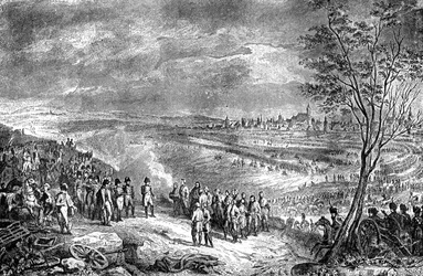 The surrender of Ulm, Germany, 20th October 1805