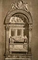 The Tomb of Leonardo Bruni, Basilica of Santa Croce, Florence