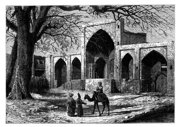 The Tomb of Nadir Shah of Persia at Mecca, c1890