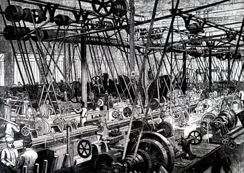 The Tool and Lathe Shop of the Robert Stephenson and Company