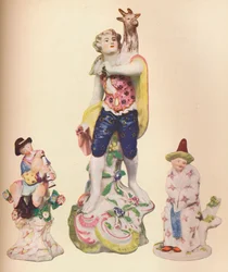 Three China Figures from the Wallace Elliot Collection