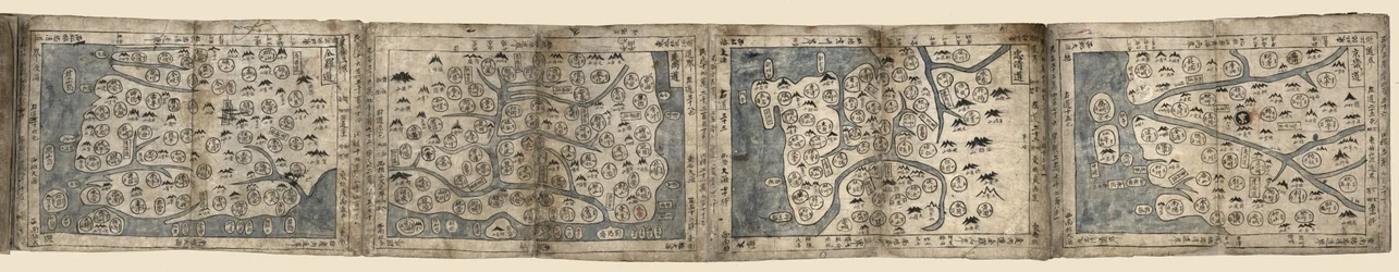 Title from Cover. Leaves are Joined End to End and Folded Accordion Style. Pasted on Small Label on the Verso of Hamgyŏng-do Map: Bunkŏdŏ Shoten. Available Also Through the Library of Congress Web Site as a Raster Image. Acquisitions Control No.