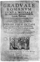 Title Page of a Missal Given by James II to John Brenan, 1894