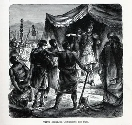 Titus Manlius Condemns His Son