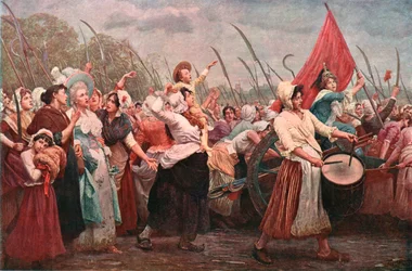 To Versailles, an Incident in the French Revolution
