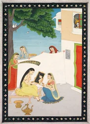 Toilette of Radha, c. 1810-1820