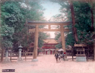 Torii, Shrine Gate, Nishigamo, Kyoto, Japan