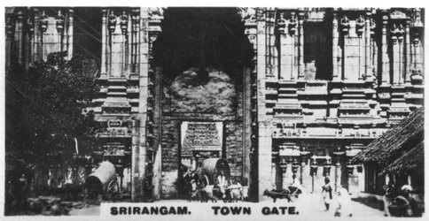 Town Gate, Srirangam, India