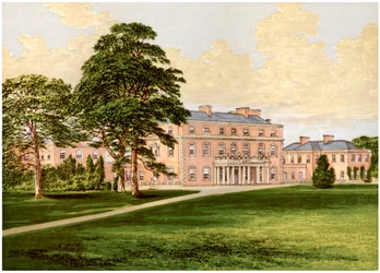 Trafalgar House, Wiltshire, home of Earl Nelson, c1880