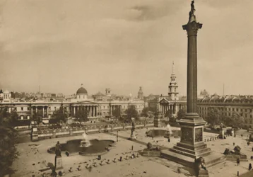 Trafalgar Square. Where The King