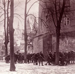 Troops, Aachen, Germany, c. 1914-1918