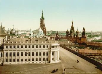 Tsar Square in the Moscow Kremlin, Russia, 1890s