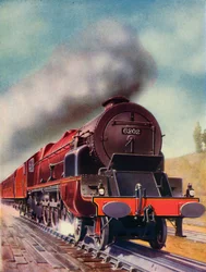 Turbine-Driven Pacific belonging to the L.M.S. Railway