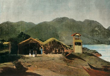Tuyen-Quan - Poste Optique, Tuyen Quan - Lookout Tower, 1900
