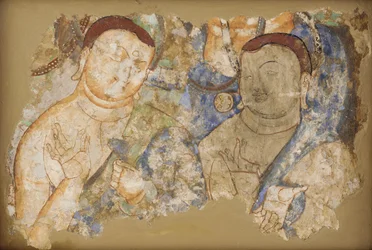 Two Monks Conversing