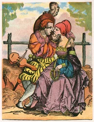 Two Lovers, 16th Century