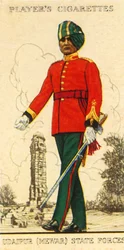 Udaipur Mewar State Forces, 1936