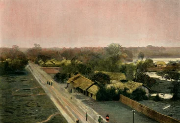 Village in Tonkin, 1900
