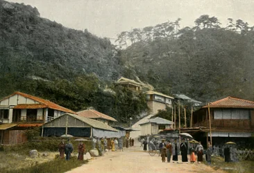A Road in Nunobiki, near Kobe