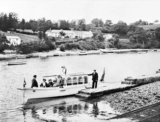 A View on the River Fal. Feock, Cornwall