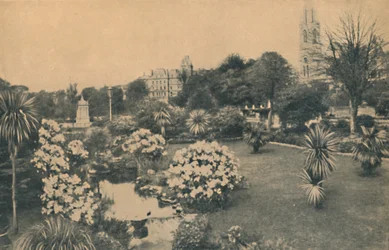 Upper Pleasure Gardens in Rhododendron Time, 1929