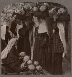 Vegetable Sellers, Jerusalem
