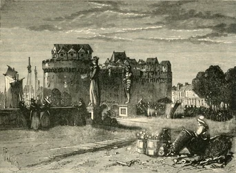 View in Nantes, 1890