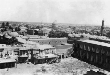 View of Baghdad from a Block Tower, 31st British General Hospital, Mesopotamia, WWI
