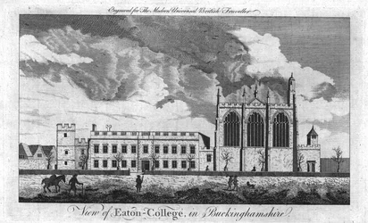 View of Eaton-College, in Buckinghamshire