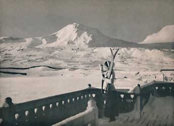 View of Finse, Bergen Railway