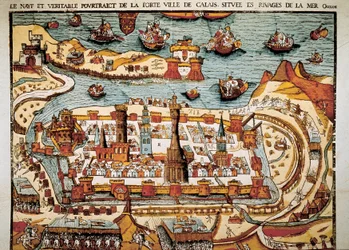 View of the City of Calais in 1538