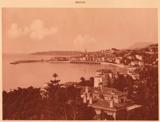 View Taken from Garavan Boulevard, Menton