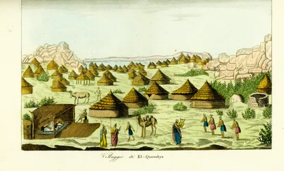Village of El Querebya (El Querebyn) under the Funj Kingdom of Sennar, Sudan
