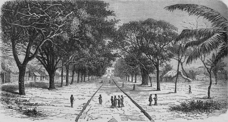 Village on the West Coast of Africa