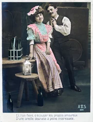Vintage French Postcard