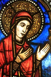 Virgin Mary, The Visitation, 3rd Quarter of the Twelfth Century, Oeuvre Notre Dame Museum in Strasbourg