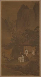 Visitor to a Mountain Retreat, Ming Dynasty, 16th Century