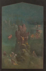 Wall Painting: Perseus and Andromeda in Landscape, from the Imperial Villa