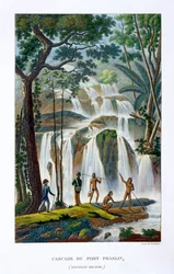 Waterfall of Port Praslin, New Ireland