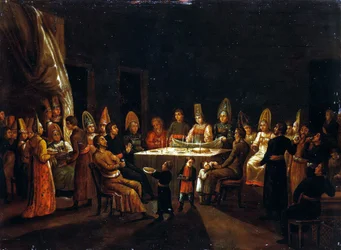 Wedding in a Merchants House