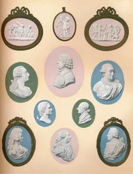 Wedgwood Portrait Medallions in the Possession of Messrs. Stoner & Evans