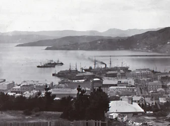 Wellington Harbour, late 19th-early 20th century