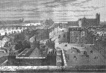 Westminster from the Roof of Whitehall