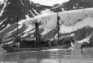 Whaling, Magdalene Bay, Spitzbergen, Norway