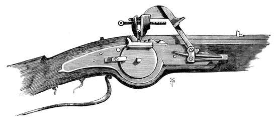 Wheel Lock Mechanism, from the Tower of London, c17th Century, c1880