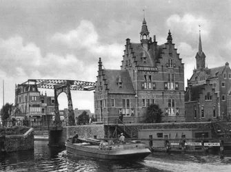 Where Tsar Peter Worked as a Shipwright, Zaandam, Netherlands, c1934