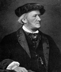 Wilhelm Richard Wagner, 1813-1883, German Composer, Conductor, Music Theorist, 1909