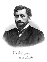 William Edward Ayrton 1847-1908, British physicist, electrical engineer and inventor, 1892