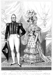 William IV and Queen Adelaide