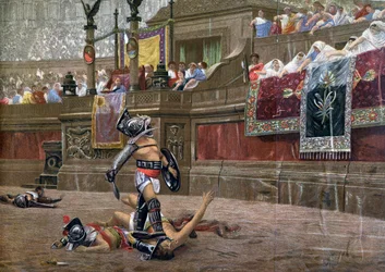 With a Turned Thumb, Pollice Verso